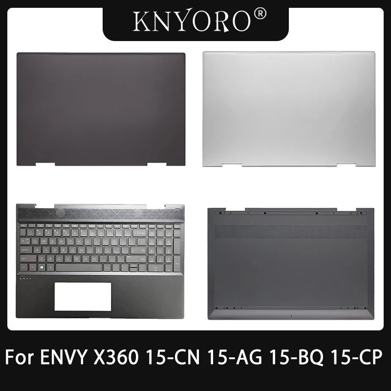 NEW Case for HP ENVY X360 15-CN 15M-CN 15-AG 15-BQ 15-CP TPN-W134 LCD Back Cover Bottom Case Top Housing Lid Keyboard L23846-001