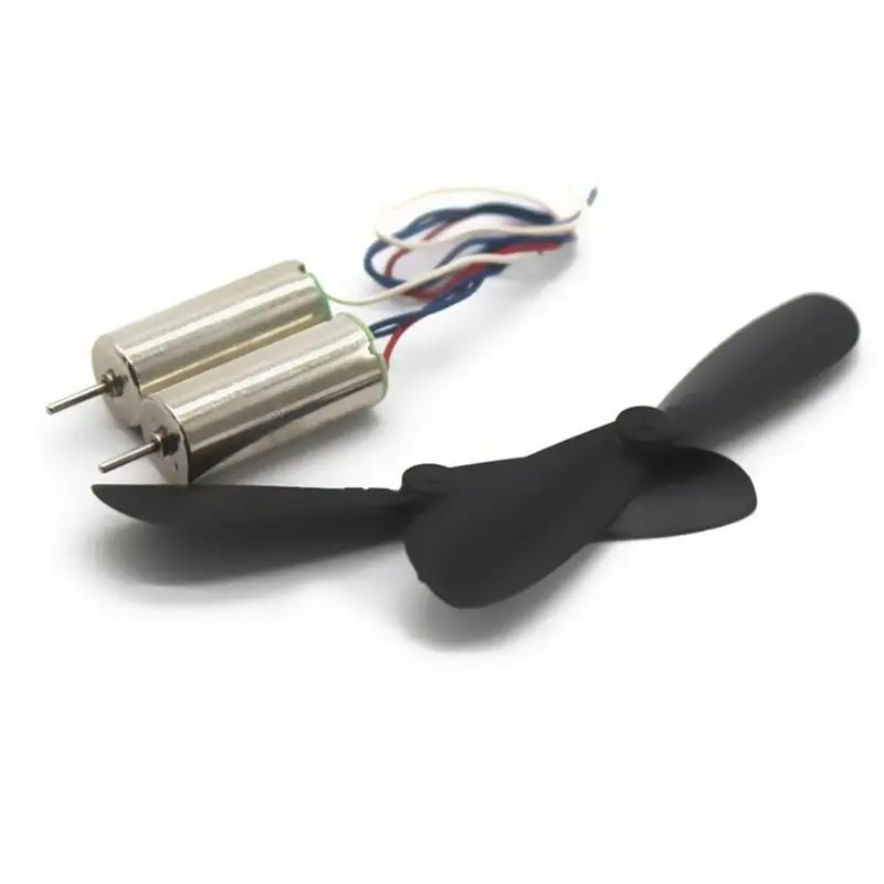 DIY 固定翼ミニ RC おもちゃ用プロペラ付き 716 中空カップモーター 2 個、3.7V 高速、取り付け簡単
