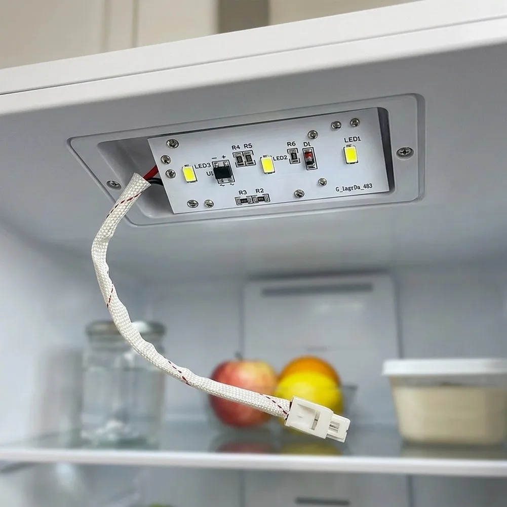 Bright LED Interior Lamp Refrigerator Replacement Lamp Long Lifespan Seamless Integration Reliable Performance