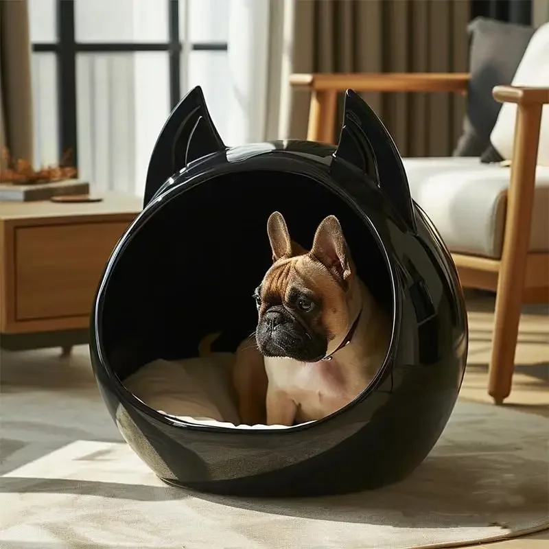 ForHigh-end New Kennel Space Capsule Luxury Villa Large Dog Four Seasons Universal Indoor Dog House Can Be Dismantled And Washed