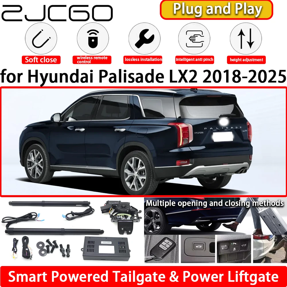 for Hyundai Palisade LX2 2018-2025 OEM Automatic Electric Powered Tailgate Power Liftgate Tail Gate Lift Kit System Plug & Play