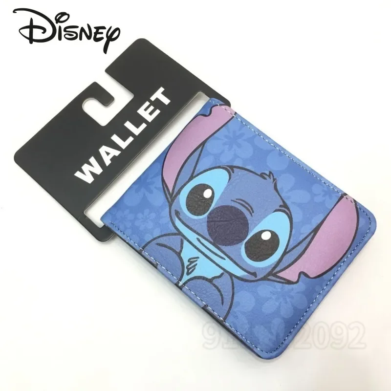 

Disney Stitch New Wallet Luxury Brand Children's Folding Wallet Cartoon Cute Multi-card Slots Fashionable Children's Coin Purse