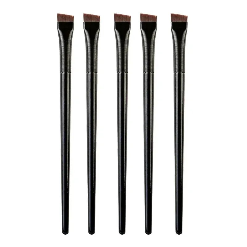 1-10PCs makeup brushes angled thin eyebrow brush flat fine eyeliner brush professional liner brow beauty make up tool
