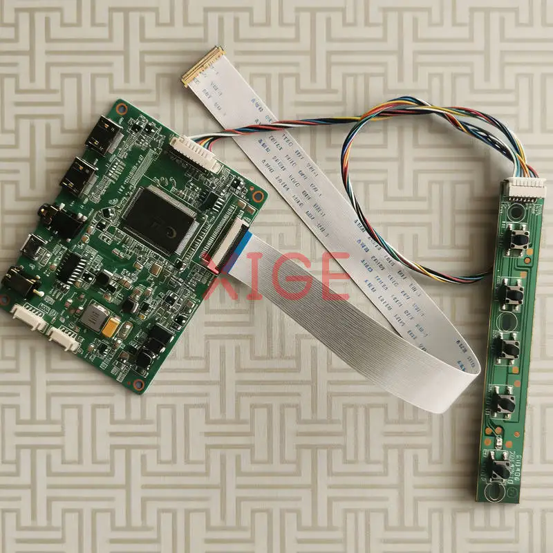 For LP156WH2 LP156WHU LP156WH4 LP156WH3 Screen Drive Controller Board Kit 1366*768 2Mini-HDMI Laptop Monitor 30-Pin EDP 1366x768