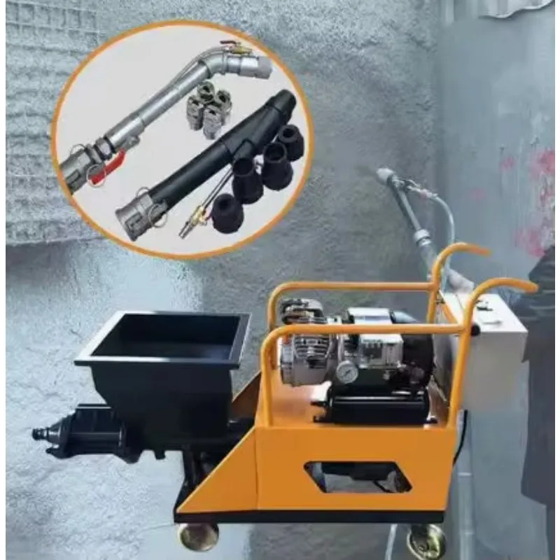 Customized Mobile Type 220V 380V Electric Mortar Sprayer Multi Functional All-in-one Cement Sand Grouting Machine Mortar Spray M