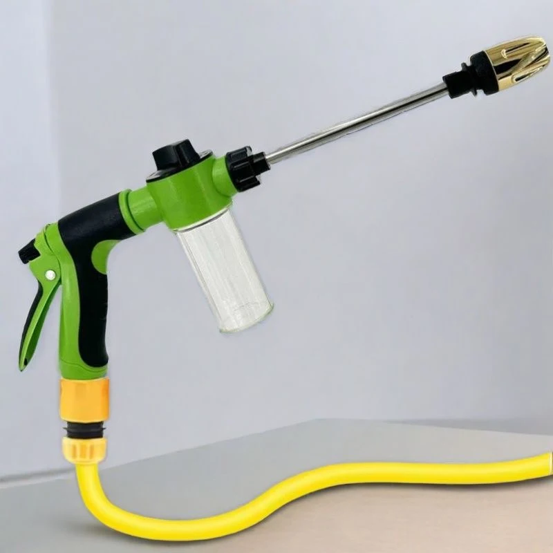 

Водяной пистолет-распылитель пены высокого давления для чистки автомобилей и орошения сада, удобный портативный мощный инструмент-насадка