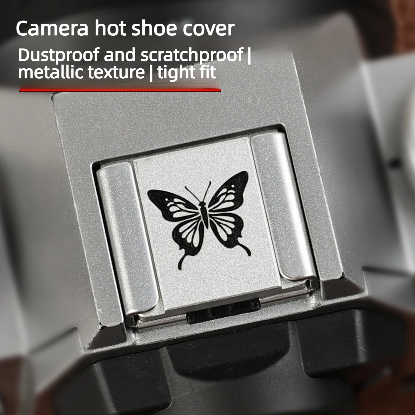 

Camera Metal Hot Shoe Cover Suitable For Fujifilm Xs10 Xm5 Xe4 Xt5 Xt30Ii Xh2S Xa7 X100Vi Xt50 Zfc Camera Decorative Dust Cover