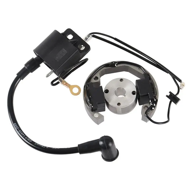A60E-Stator Rotor Ignition Coil Magneto Flywheel Kit For 50Cc SX 50 Junior Senior SR JR SX50 Adventure Pro