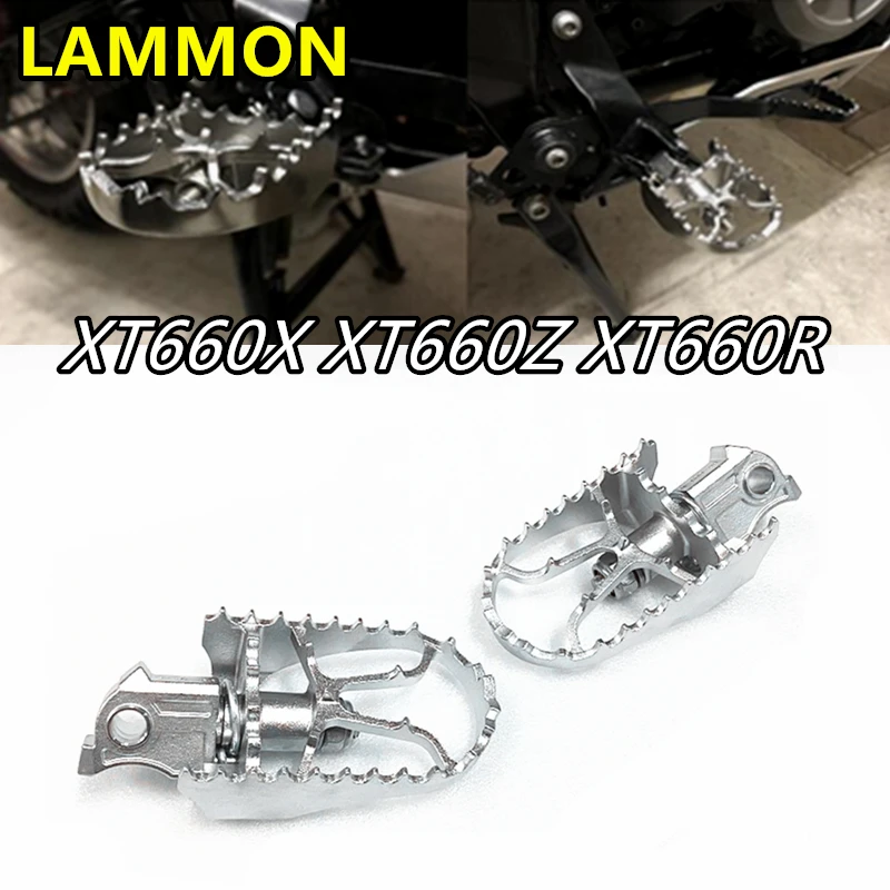 

Motorcycle Accessories Front Footpegs Foot Rest Peg For YAMAHA XT660X XT660Z XT660R / XT 660X XT 660Z XT 660R