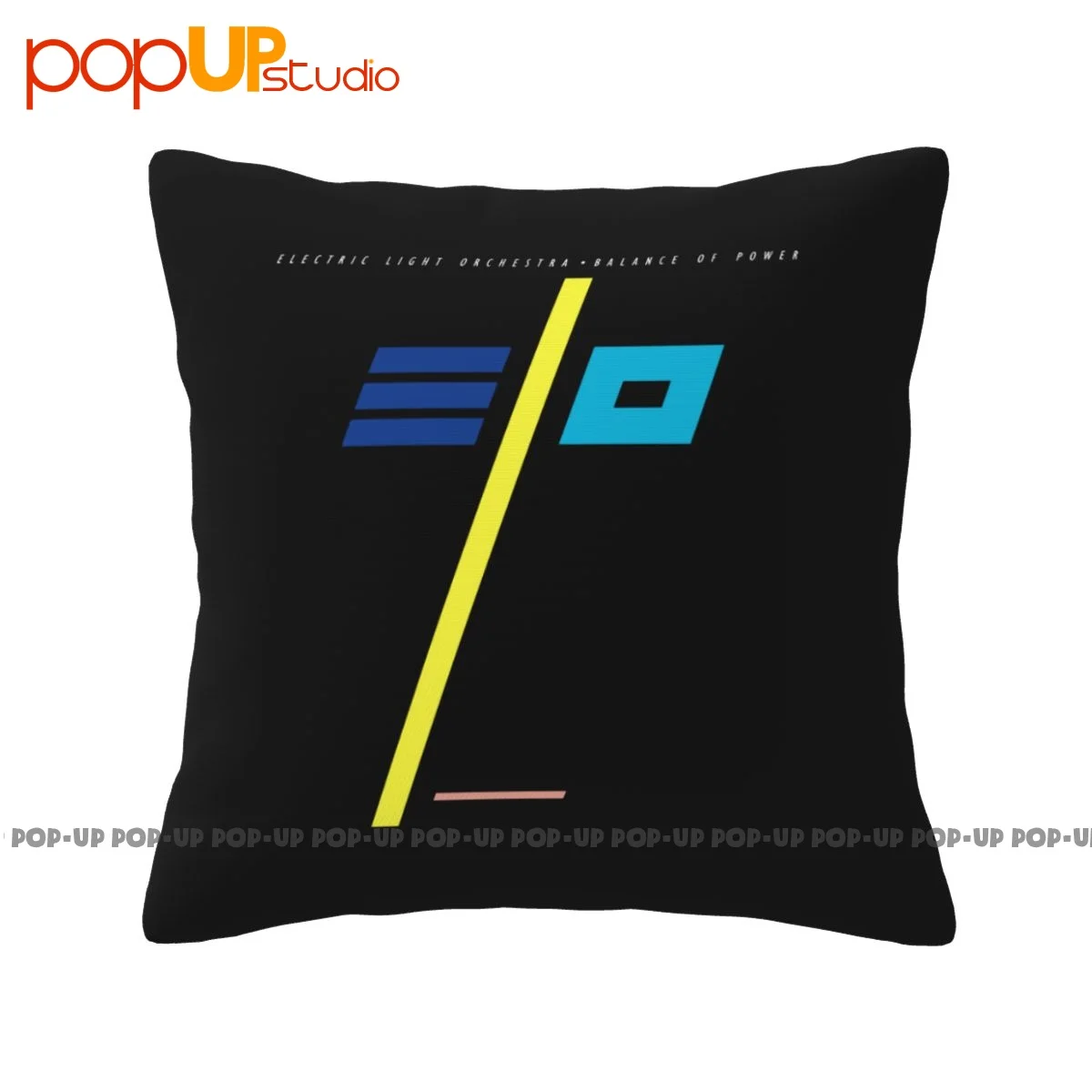 Luxury Electric Light Orchestra.Elo Blance Of Power Pillowcase Throw Pillow Cover For Sofa Anti-Mite Anti-Bacterial