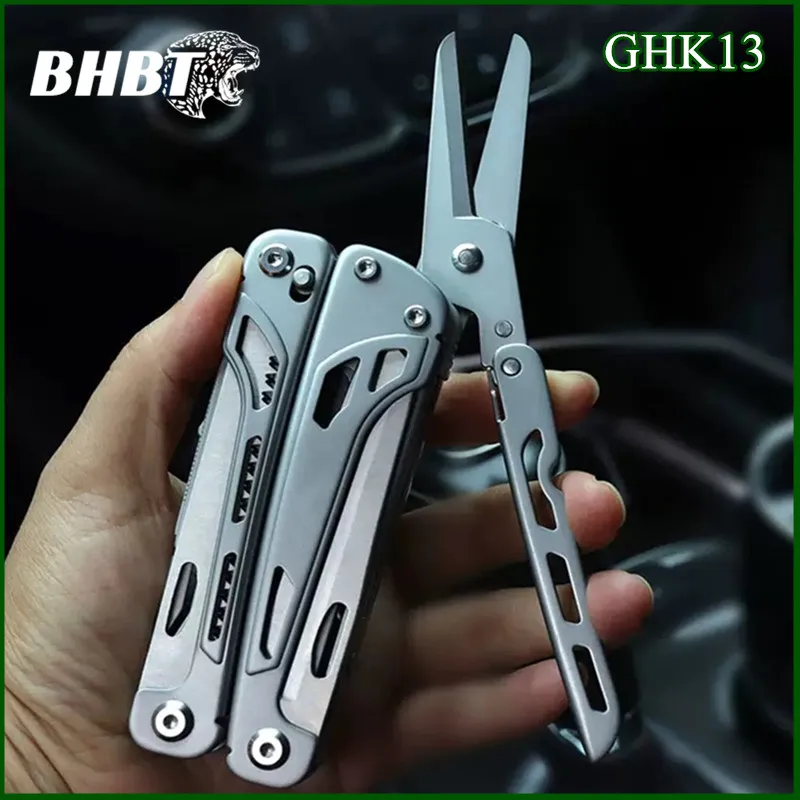 

BHBT Multi-tool Pliers Outdoor Camping Survival Multitool Pocket Knife Multipurpose Folding EDC Tool