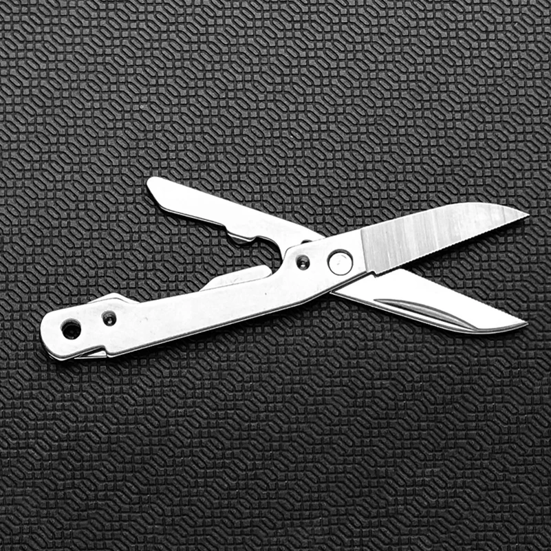 1 Set Knife Original Parts Serrated Edge Scissors For 65MM Victorinox Swiss Army Knives NAIL CLIP 580 DIY Making Accessories