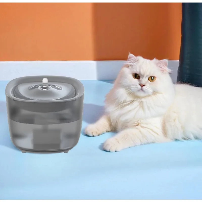 

Умный автоматический диспенсер для воды для домашних животных, 2 л, основа для воды из ПВХ для котят, щенков