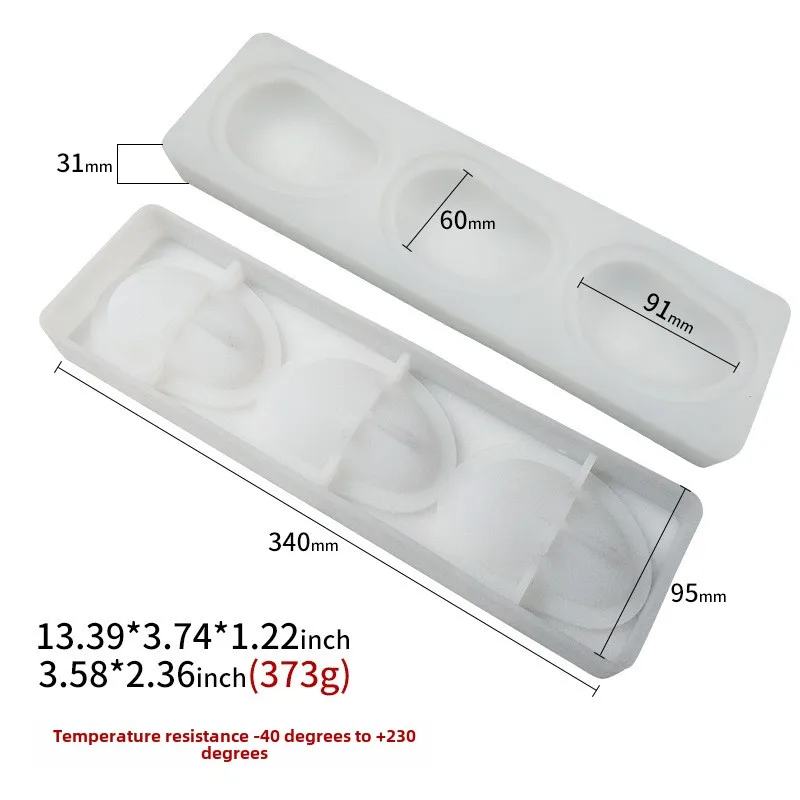 ثلاثية الأبعاد المانجو تصميم سيليكون كعكة قوالب حفلة المعجنات خبز الفاكهة موس قالب الكعكة المطبخ الغذاء الصف الحلوى أدوات الخبز #5