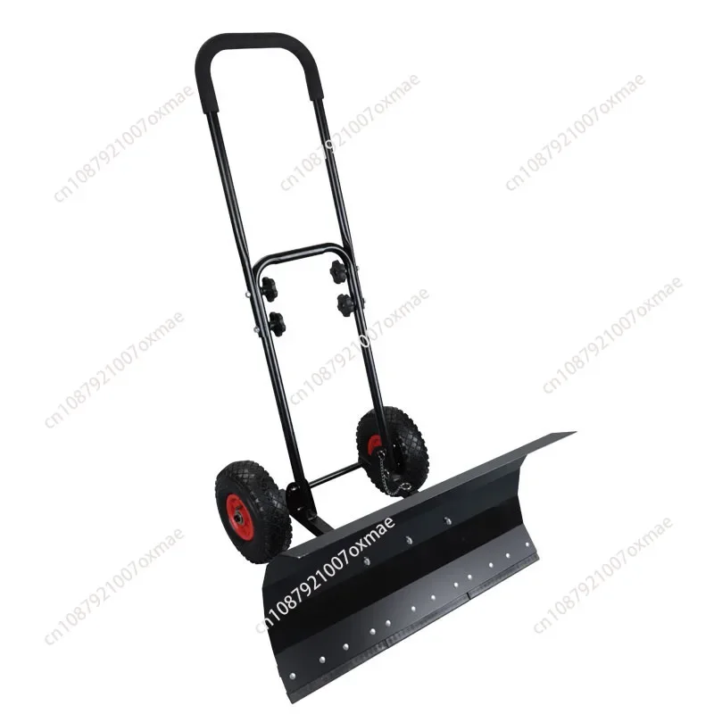 Multifunctional large snow removal tool hand snow plow