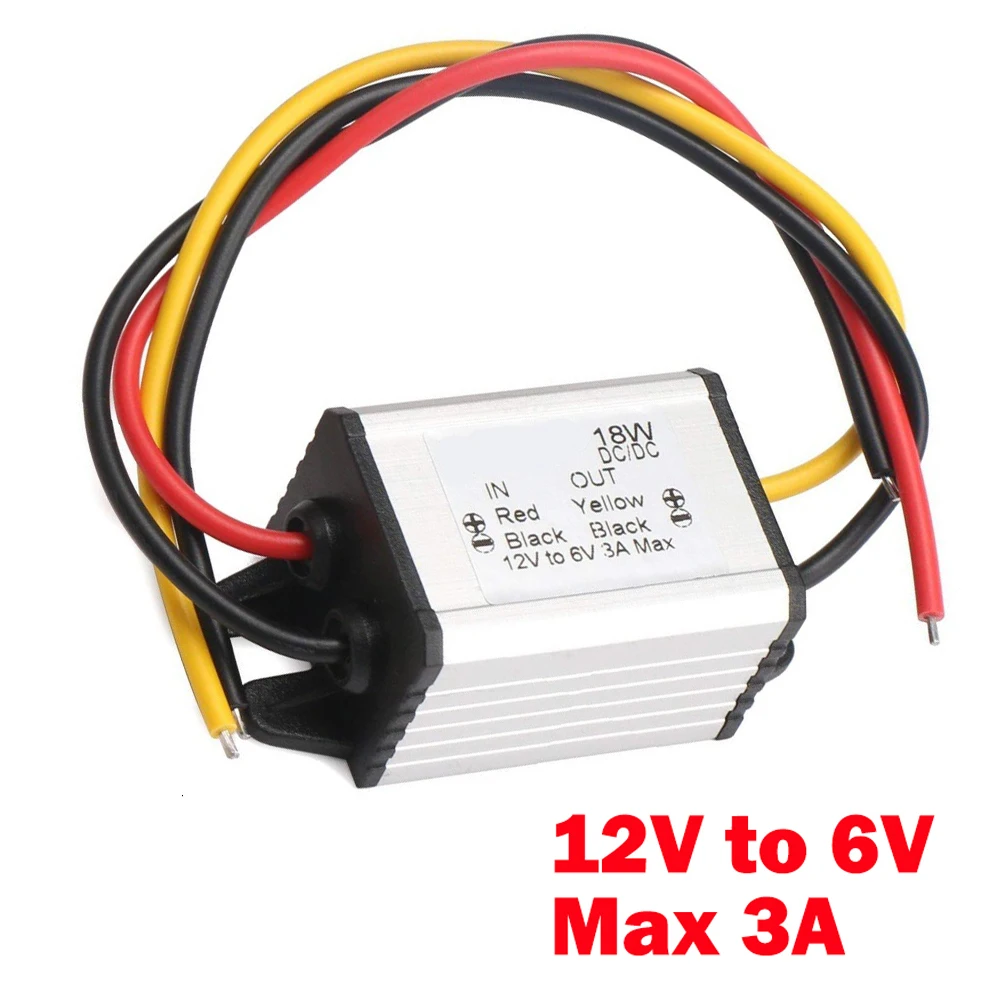 12V to 6V Voltage Regulator Module Buck Converter Voltage Regulator DC-DC Converter Power Supply Voltage Step-down Module