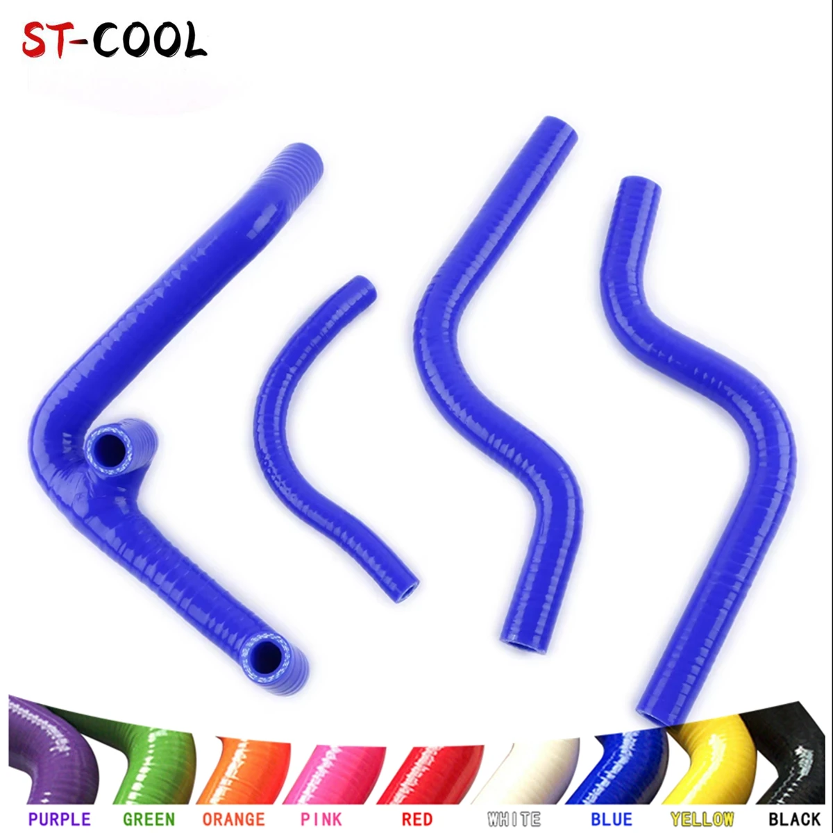 

FOR 2000-2007 HUSQVARNA WR360 WR250 CR WR 250 360 CR250 CR360 2001 2002 2003 2004 05 Reinforced Radiator Silicone Hoses Kit 4Pcs