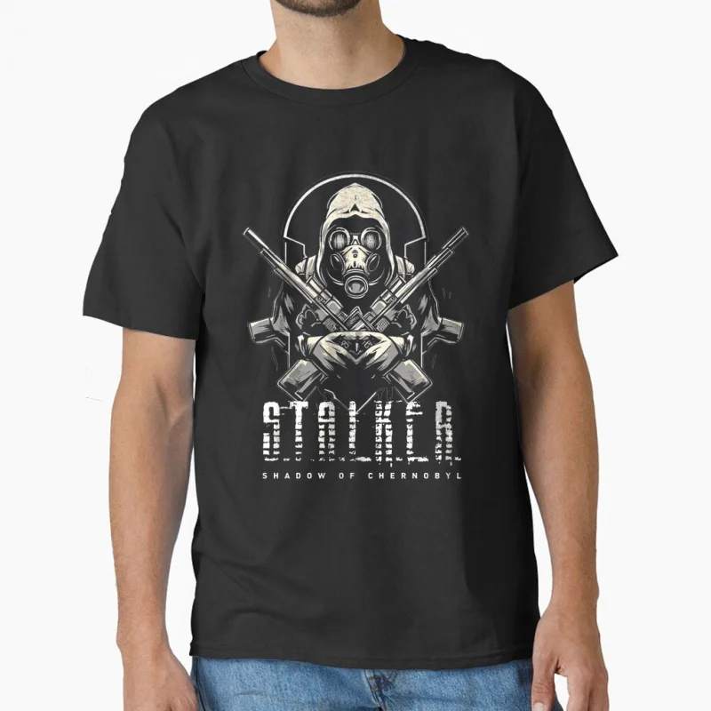 

S.T.A.L.K.E.R. 2 Heart of Chornobyl 0813# Stalker Video game Pripyat Exclusion Zone Gift T shirt for men Large size Tops S-6XL