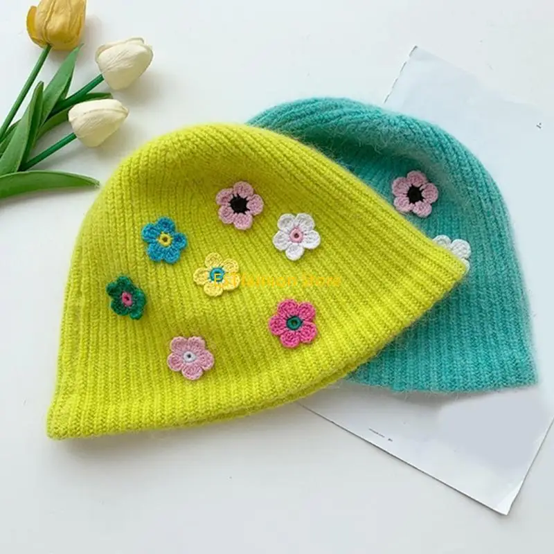y5gc-summer-anti-uv-crochet-bucket-hat-ladies-commute-camping-taking-photo-fisherman-cap-with-flower-pattern-for-girlfriend
