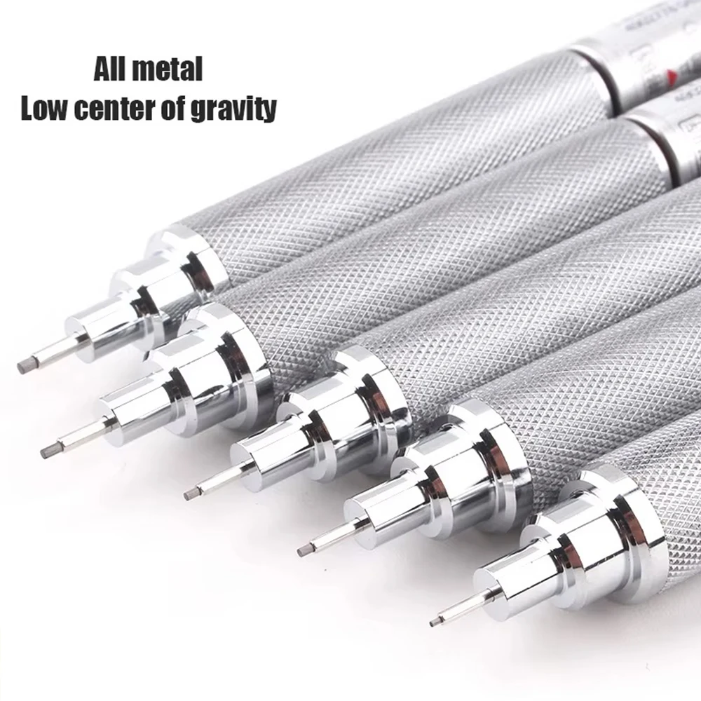 Japan UNI Metal Mechanical Pencil M5-1010 Single Thread Tube Lock Anti-fouling Refill 0.3/0.5/0.7/0.9mm School Art Supplies