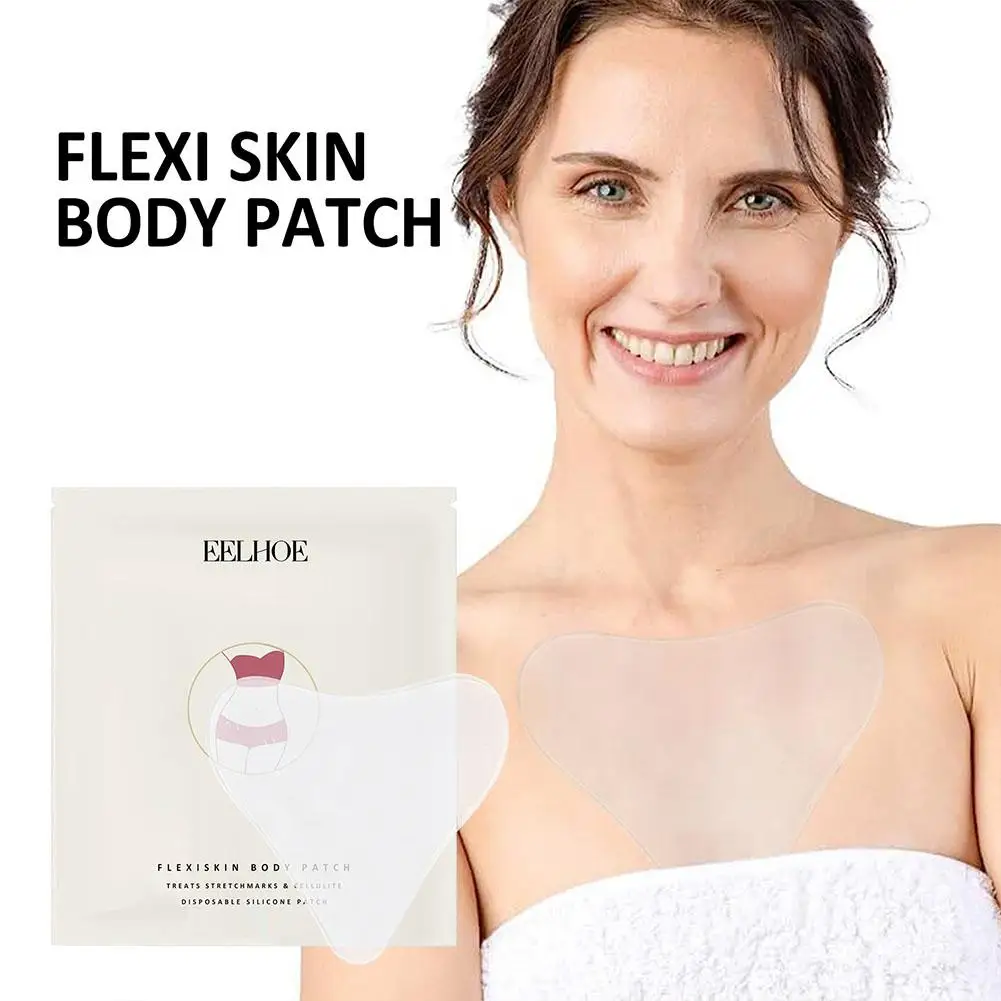 Reutilizável Peito e Olho Rosto Patches, Transparente Levantamento Body Pads, Cuidados Com A Pele Silicone Anti-Rugas Beleza Ferramentas, B0d8