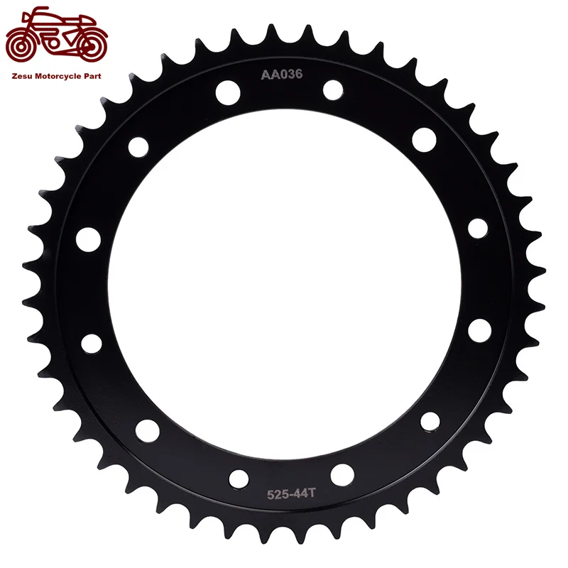 

525-43T 525 43 Tooth Motorcycle Rear Sprocket 20CrMnTi For HONDA VFR750 RC36 VFR750 VFR750F VFR 800 VFR800 VFR800F1 VFR800X-F