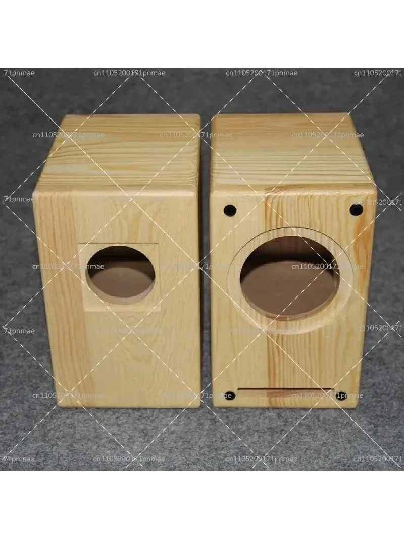 DIY Audio System Solid Wood Hi-Fi Full-Range Speaker Cabinet Shell Passive Sound System Woodworking Kit
