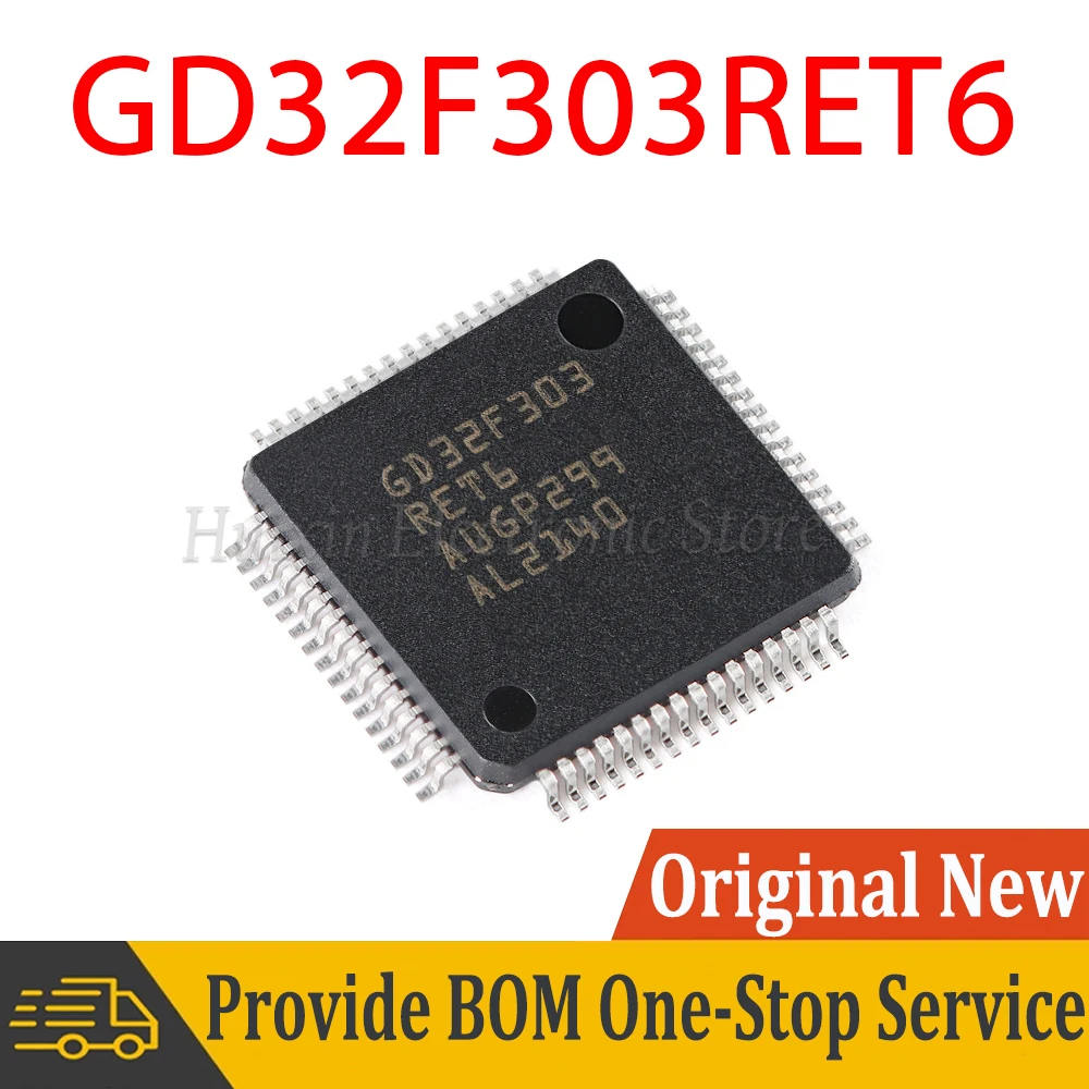 GD32F303RET6 32F303RET6 LQFP-64 32 Bit Microcontroller Chip MCU IC Controller SMD NEW