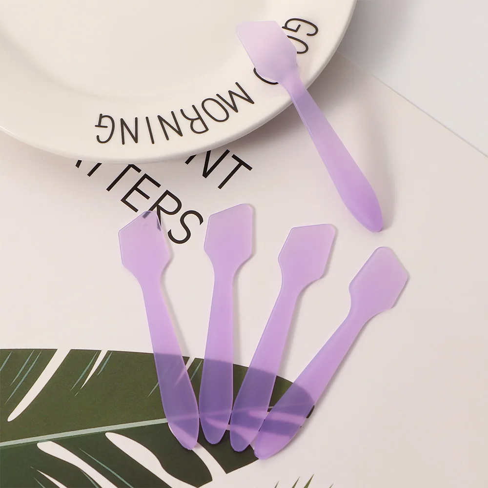 Espátulas de plástico para 20 piezas, mascarilla para el cuidado de la piel, herramientas de barro, palo para máscara, raspador, herramientas cosméticas, cuchara mezcladora