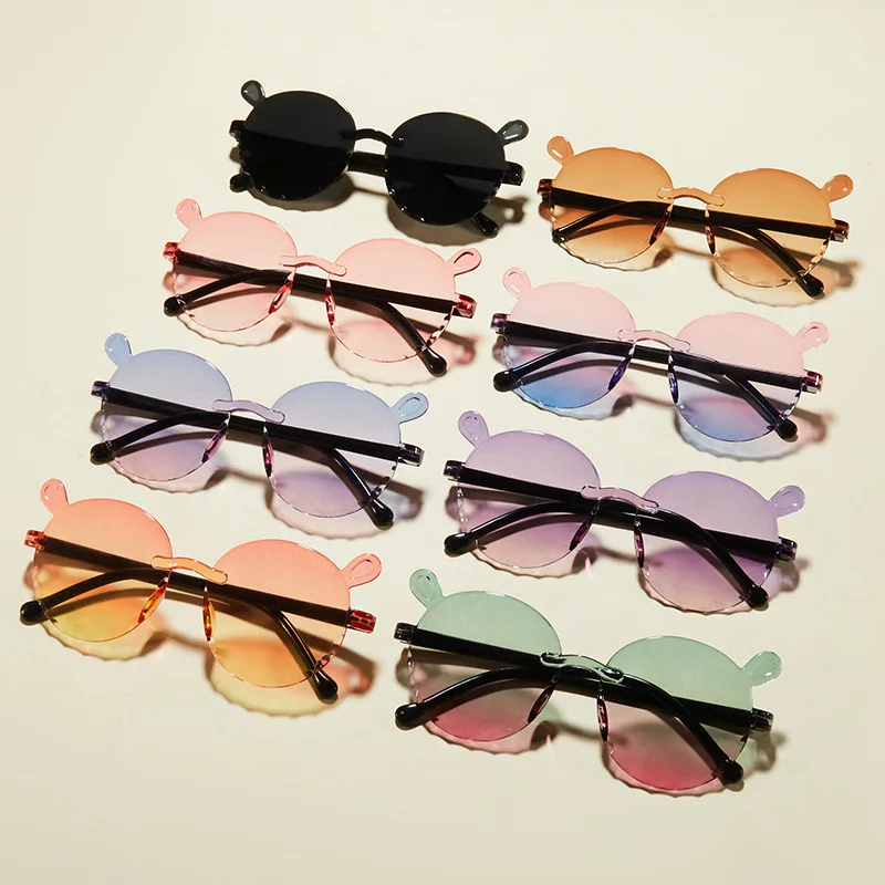 Kinder Sonnenbrille Vintage UV400 Sonnenbrille Outdoor Nettes Mädchen Junge Mode Brille Schutz Klassische Kinder Sonnenbrille