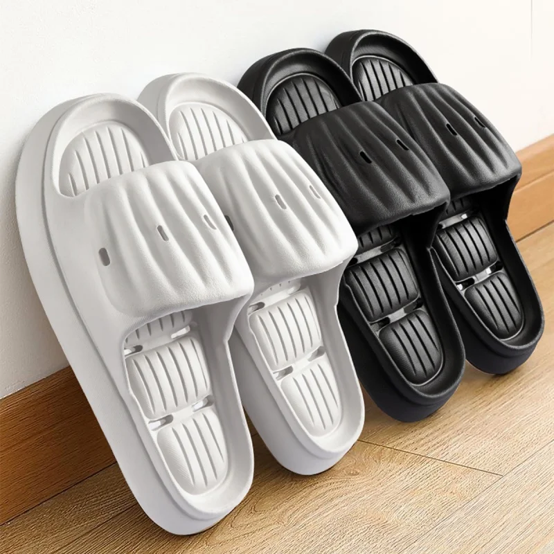 Soft Sole Massage Shower Shoes for Women Men Couples Waterproof Non-slip Home Leisure Fashion Bathroom Slippers