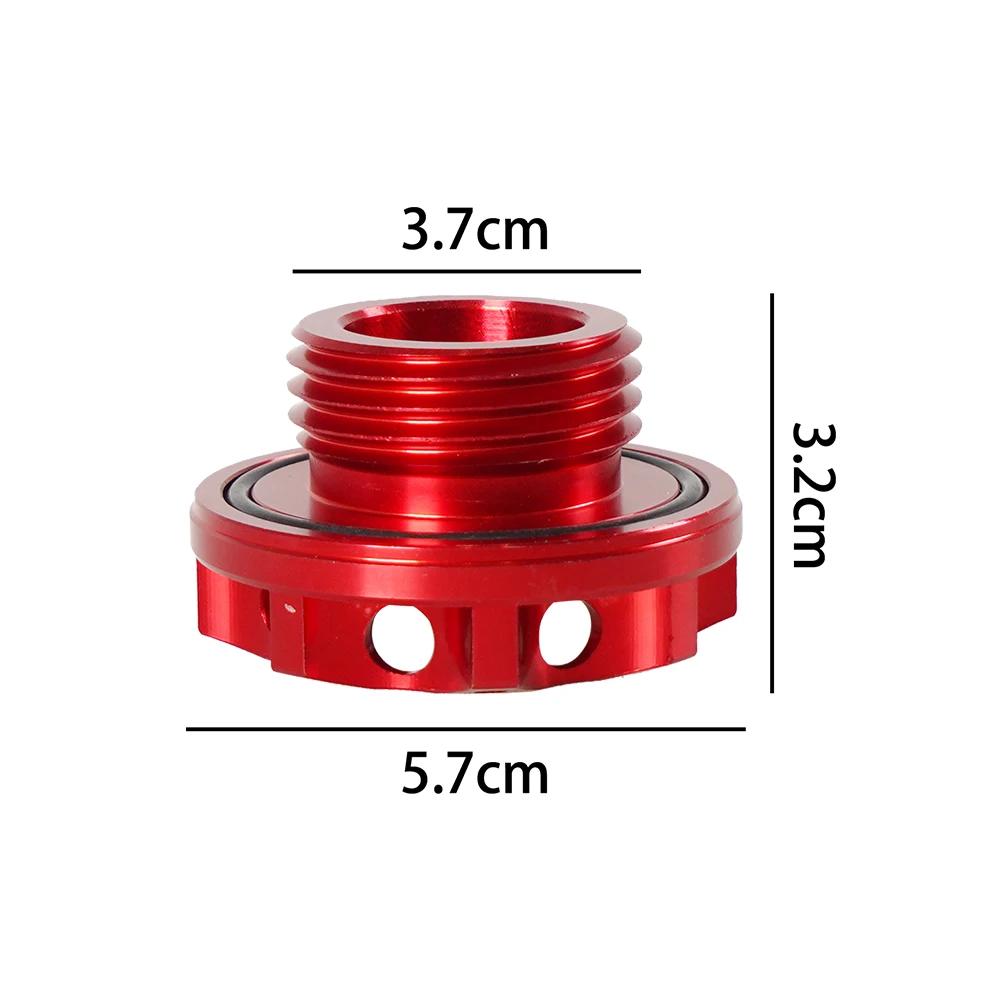 Aluminum Alloy Gas Engine Oil Filler Cap Plug Cover For Toyota Lexus Scion Vehicles with Screw-On Type Oil Cap