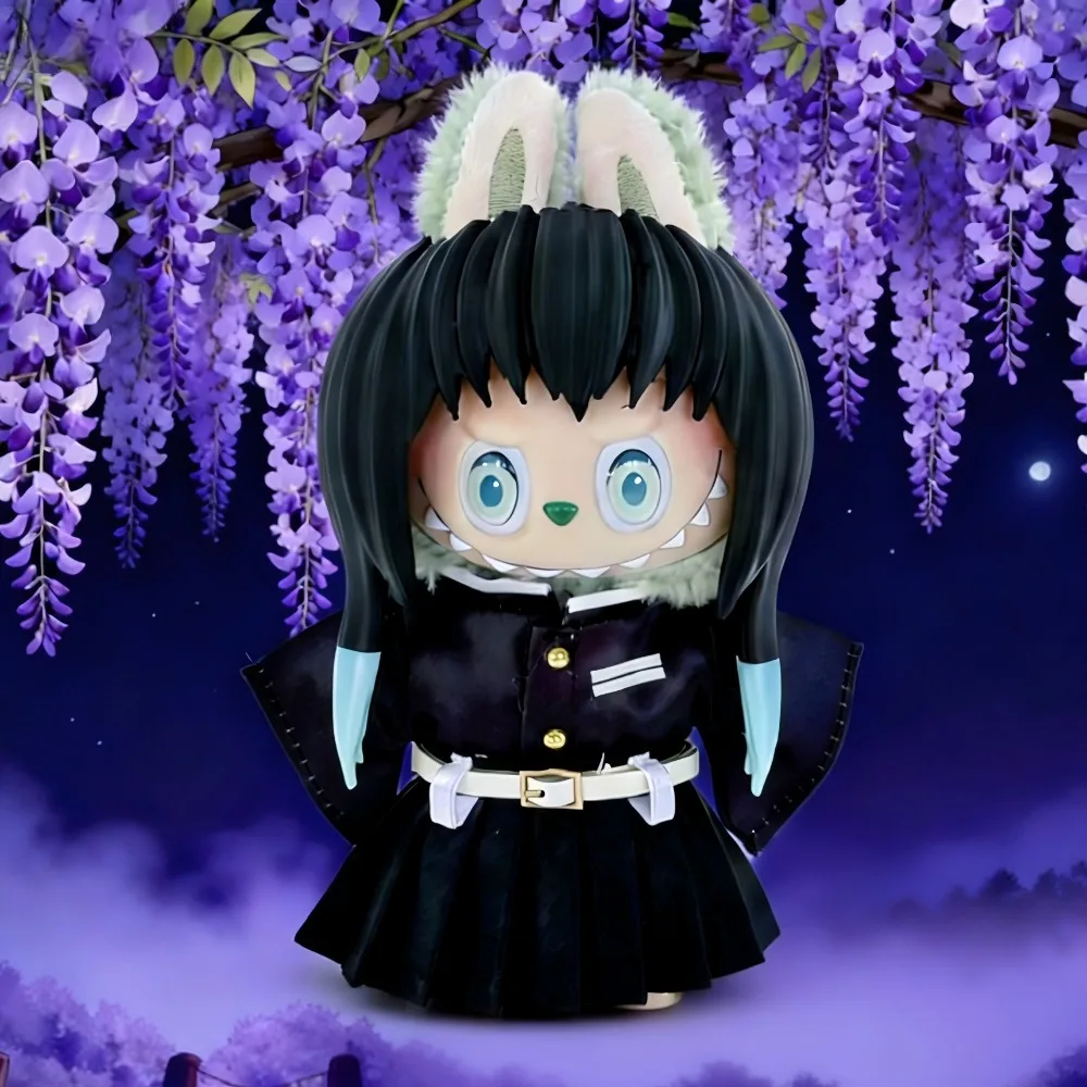 Voor 15/17 cm Labubu Poppenkleertjes Cosplay Kostuum Dress Up Pop Accessoires Veranderende Jurk Spel Halloween Kostuum Gift speelgoed