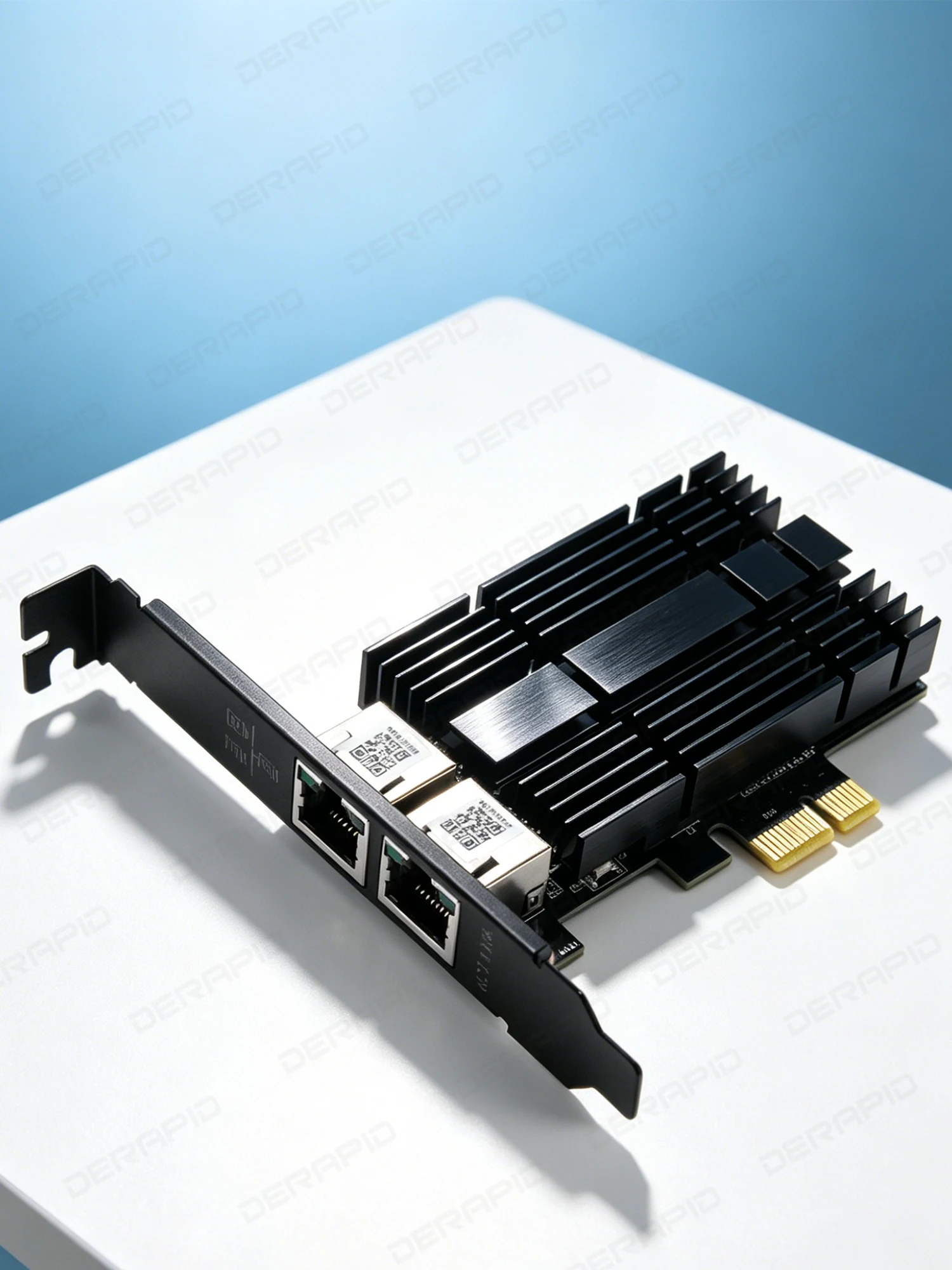 Karta sieciowa 2500Mbps PCIe do RJ45 Intel I226 2.5G Gigabit Ethernet Jedno/Dwupoortowa Karta Sieciowa 100/1000/2500Mbps do Komputera Stacjonarnego — zdjęcie 2