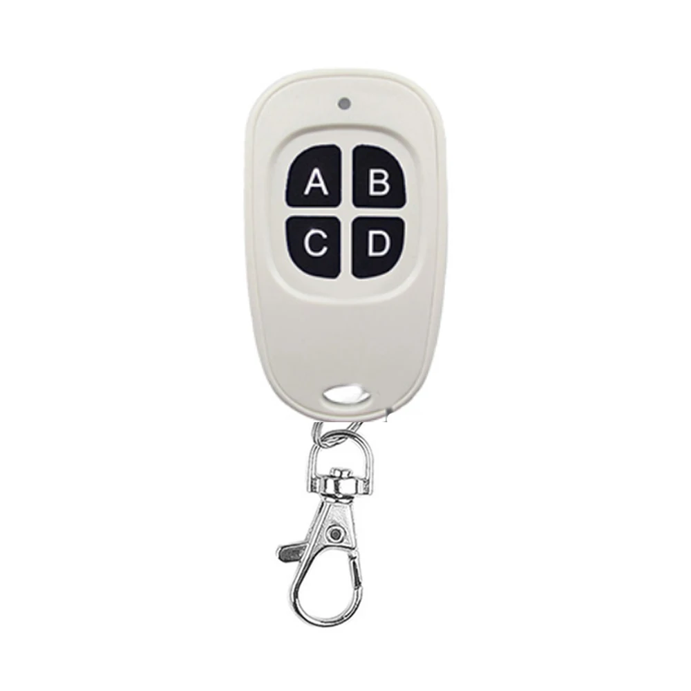 Mando a distancia Universal para puerta de garaje, duplicador de Control remoto eléctrico, copia de 4 llaves, 433MHz