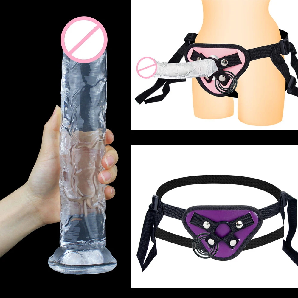 

Strapon Dildo for Women Panties Suction Cup Dildos Huge Penis Belt ual Harness Strap On Plug Anal XXL Toy for Lesbian