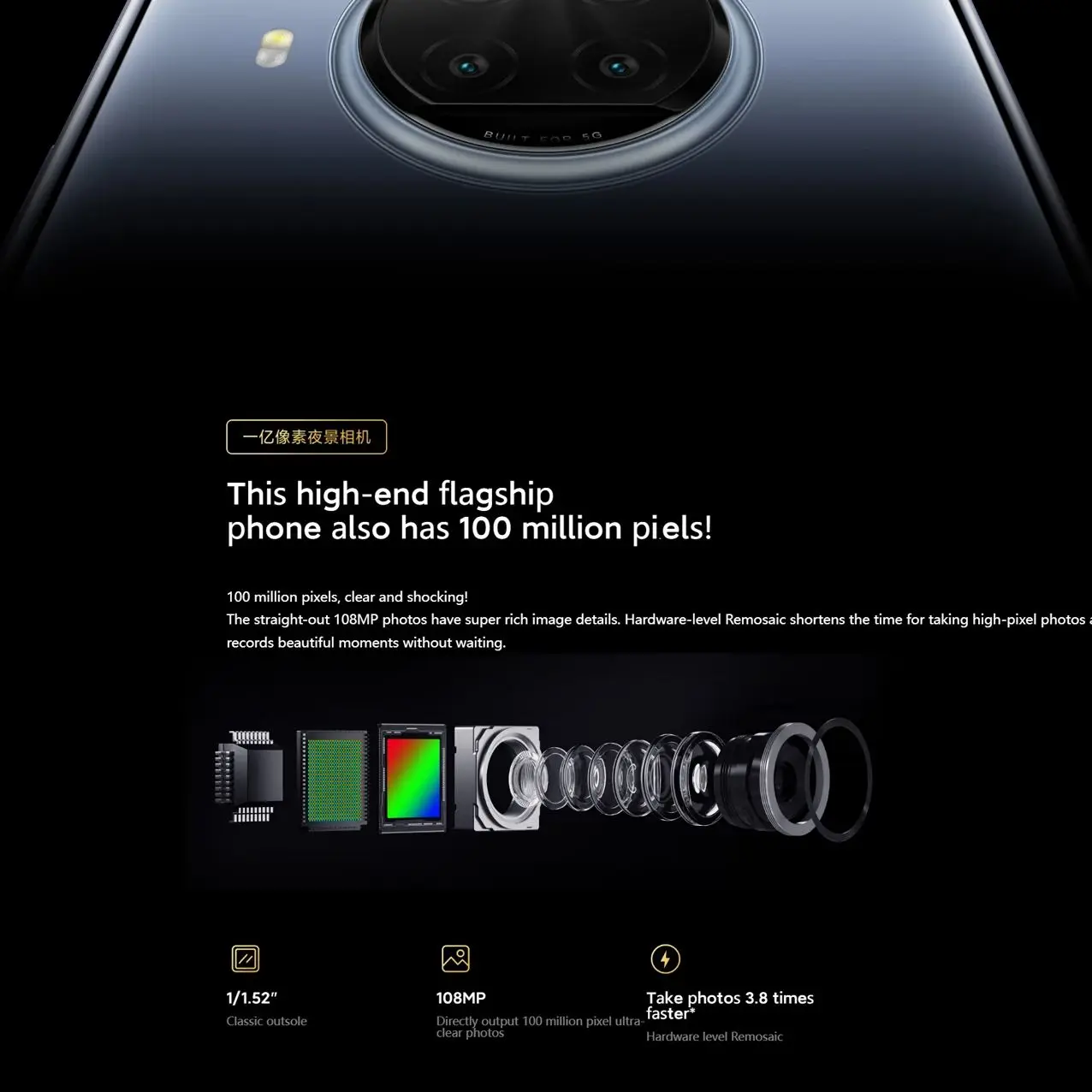 Redmi Note9 Pro 5G Android 6.67 بوصة 2400x1080 شاشة ROM 128GB/256GB ثنائي الشريحة 4820mAh بطارية في حالة جيدة هاتف مستعمل