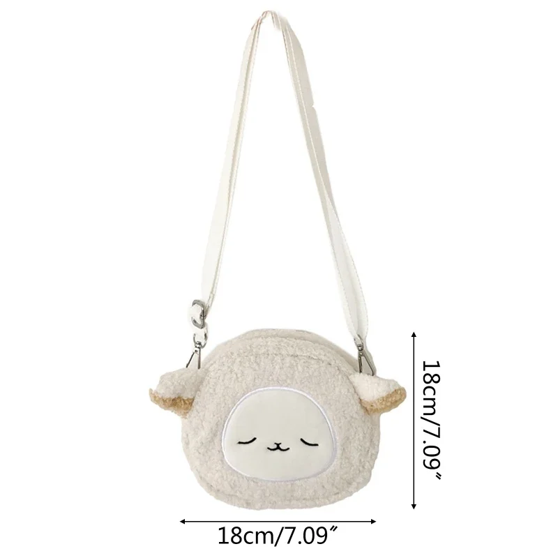 New Japanese Style Kawaii Bag Women Cartoon Plush Shoulder Bag for Women Crossbody Bag Small Phone&Purse Bolsa Feminina