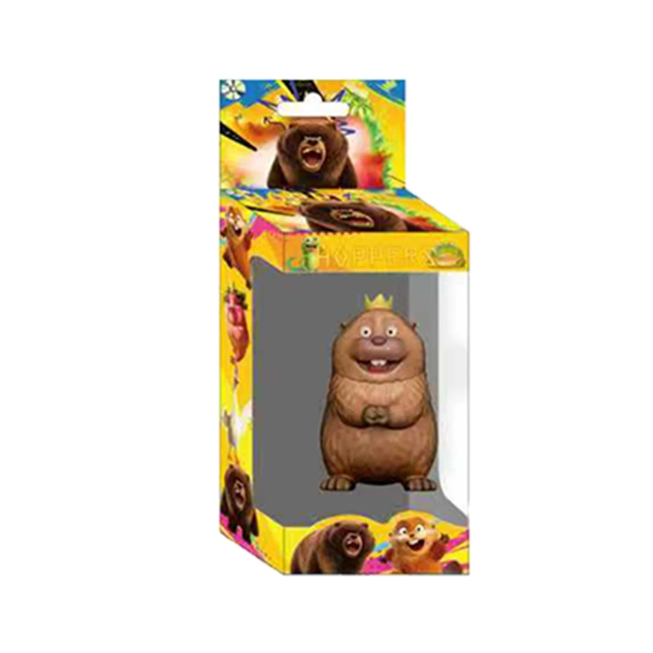 Toy Pixar Hoppers Beaver Transformation Project Keychain Figure 1pc Window Box 8 Styles 1.5-4.5 Inch Collectible Pendant