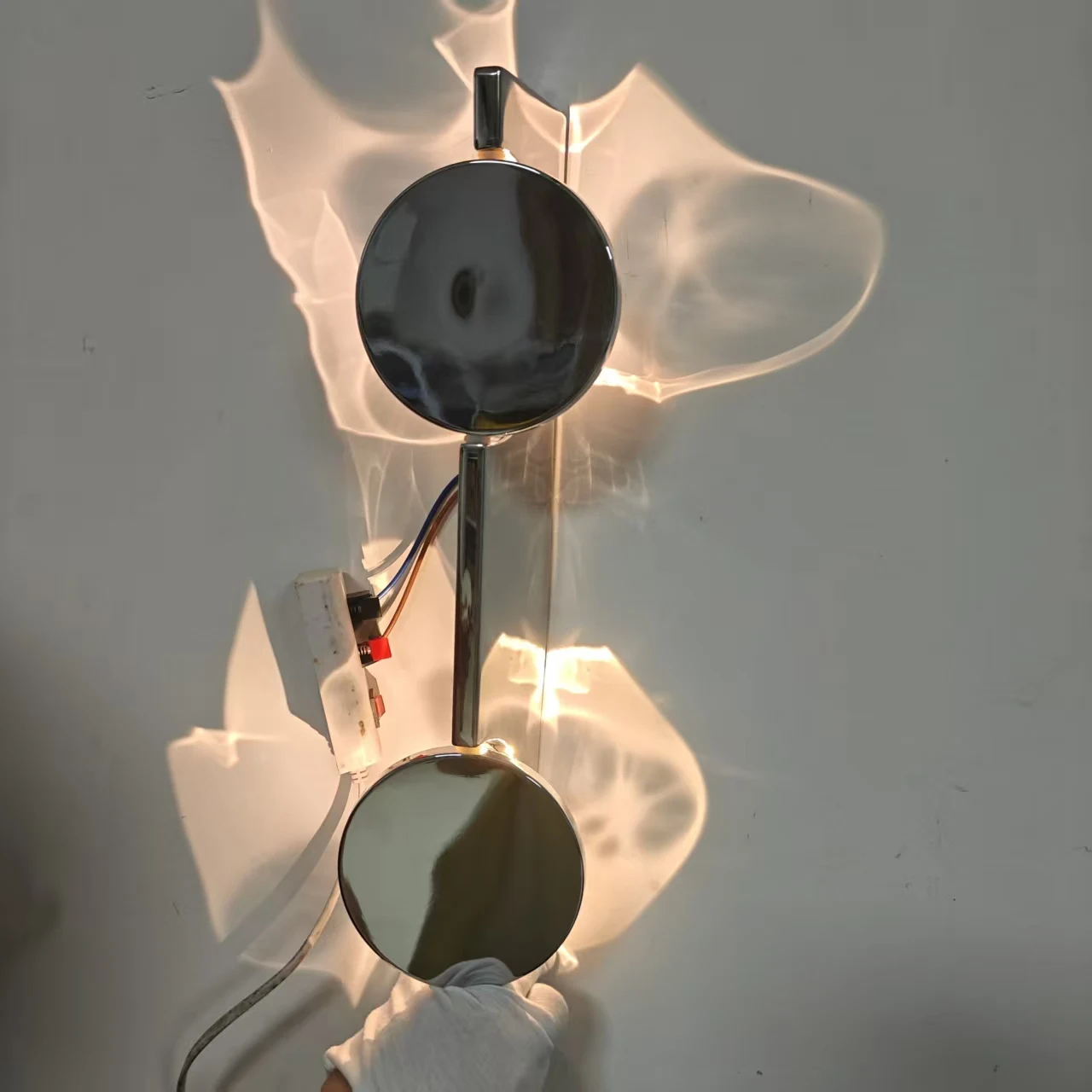 Creative Art Corrugated LED USB Rc and Wiring Wall Lamps Bedroom Bedside Shadow Sconces Aisle Porch Corridor Atmosphere Light
