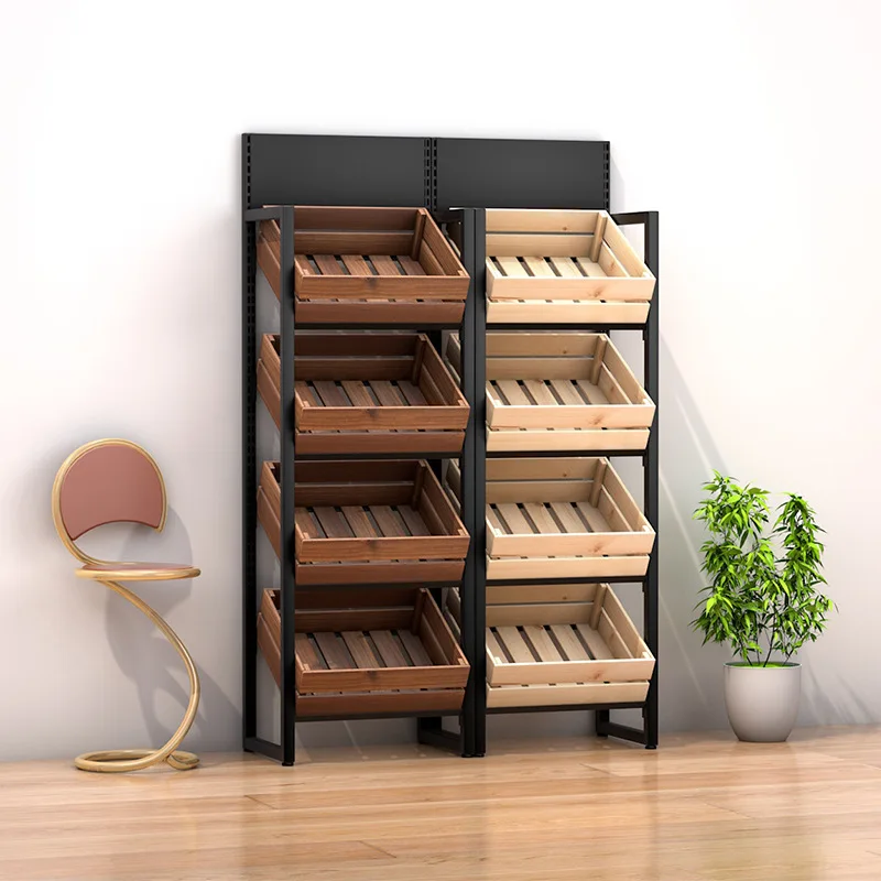 

Fruit shelf Display rack Supermarket fruit Snack rack Kitchen rack Fruit Wine
