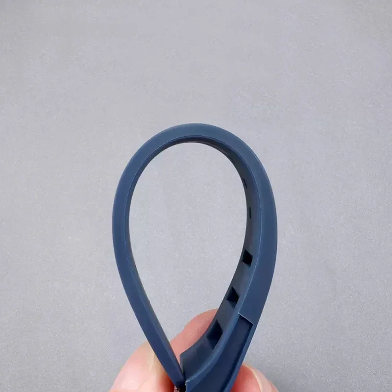 Cinturino in gomma siliconica per Richard Mille Rm011 Interfaccia convessa Sostituisci il cinturino per orologio con fibbia pieghevole originale 25mm * 20mm