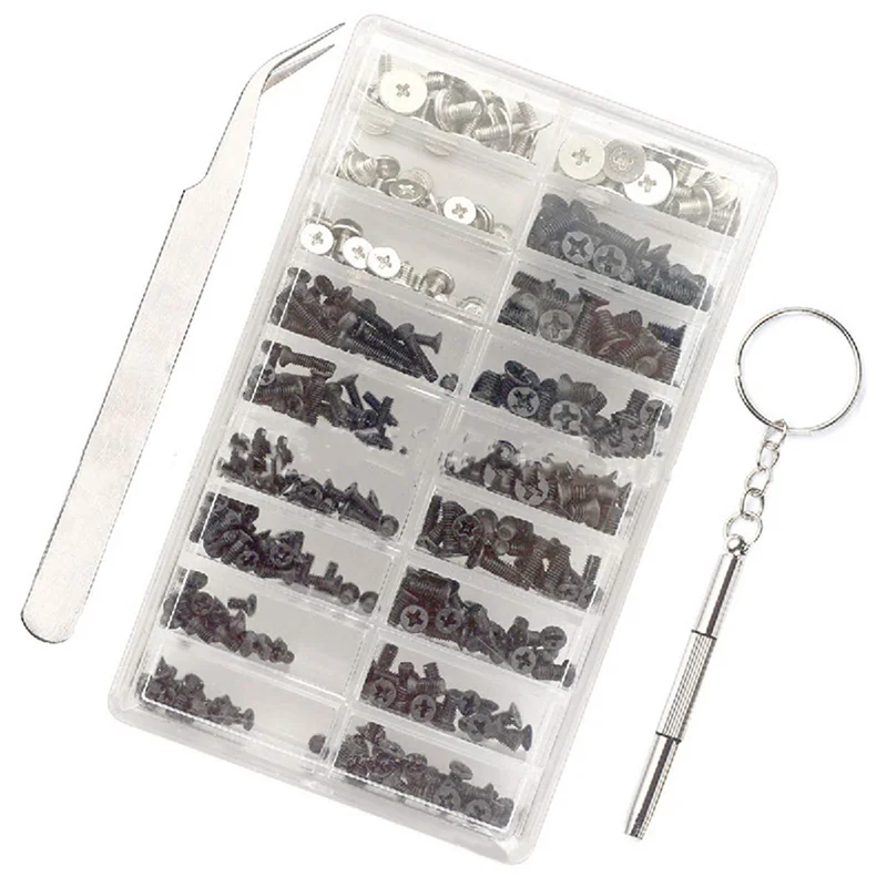 FORW-710Pcs PC Screws Assorted Set M2 M3 M2.5 Computer Screws HDD M.2 SSD Screws For Universal Laptop PC Computer Repair
