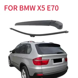 1Set Car Rear Rocker Arm And Wiper Blade For #61627161029 BMW X5 E70 2007-2013  Specialize Car Window Brush Change Accessories