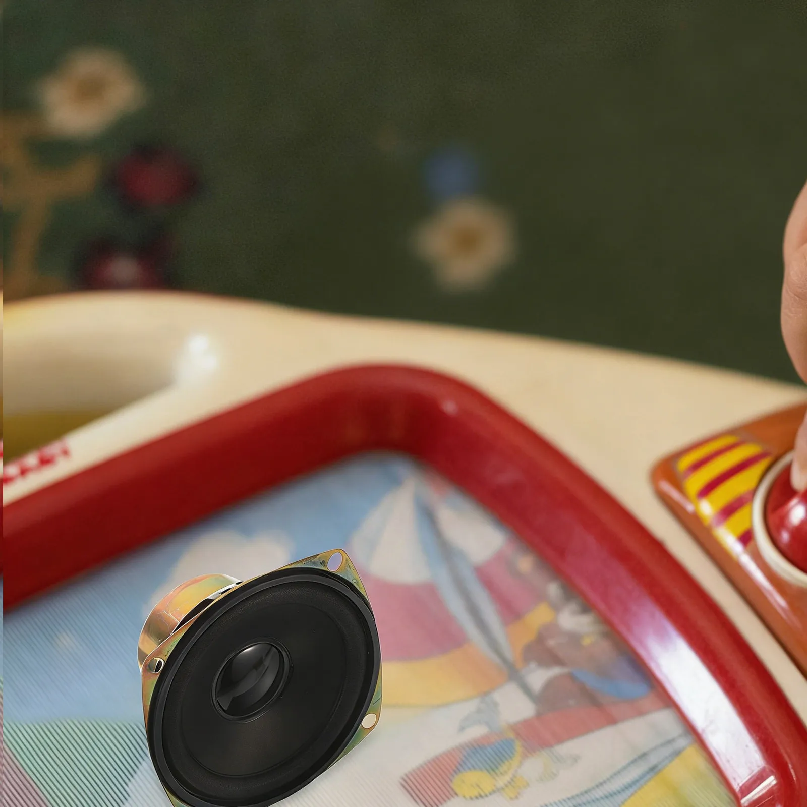 

2Pcs Replacement Speaker for Game Console Claw Pinball Machine Clear Sound Gaming Speaker Parts Mics for Gaming