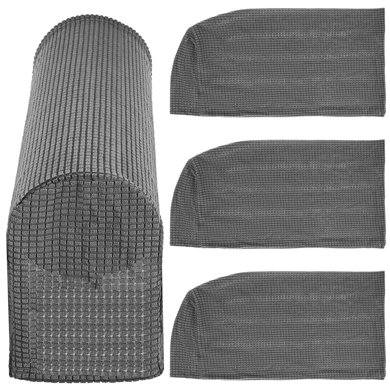 

4 Pcs Armrest Cover for Sofa Recliner Protector Furniture Covers Super Long Couch Protectors Office
