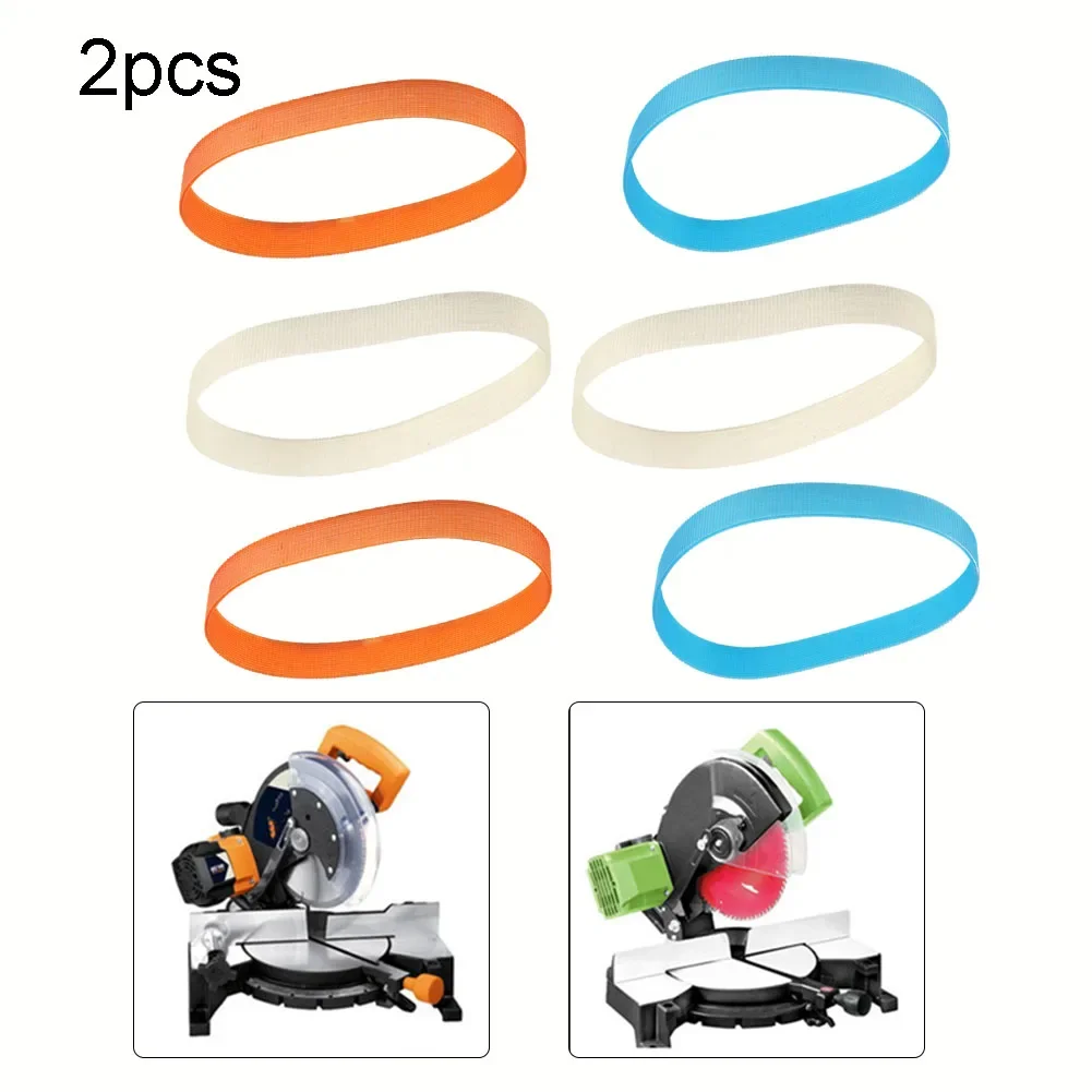 Machine Belt Electric Sawing Mitre Saw Rubber For 255 Electric Steel Girth 490mm 2pcs Cutting Machine Practical