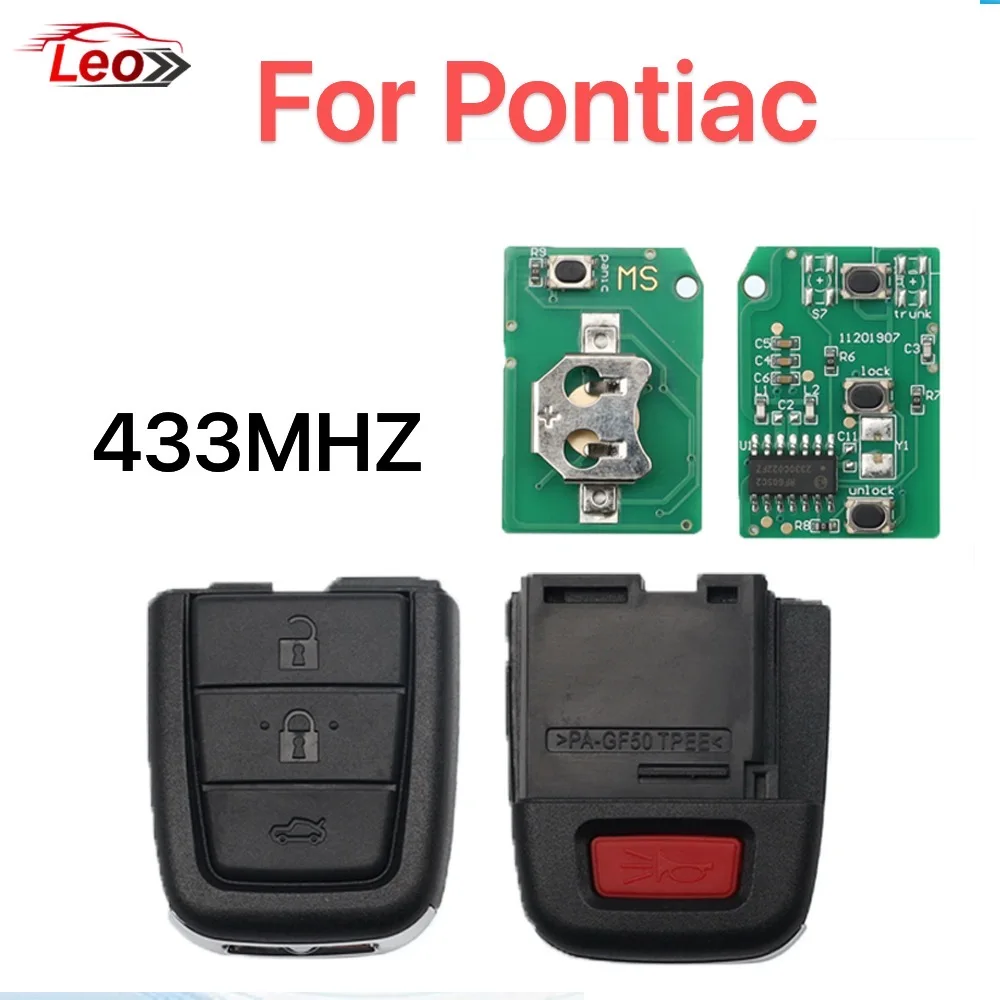 

Leo Smart remote key For Chevrolet Pontiac G8 / Holden VE SS SV6 HSV GTS 433MHZ 4Button