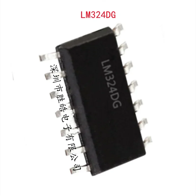 

(10PCS) NEW LM324DR2G LM324DG LM324 Four-Way Operational Amplifier SOP-14 LM324DG Integrated Circuit