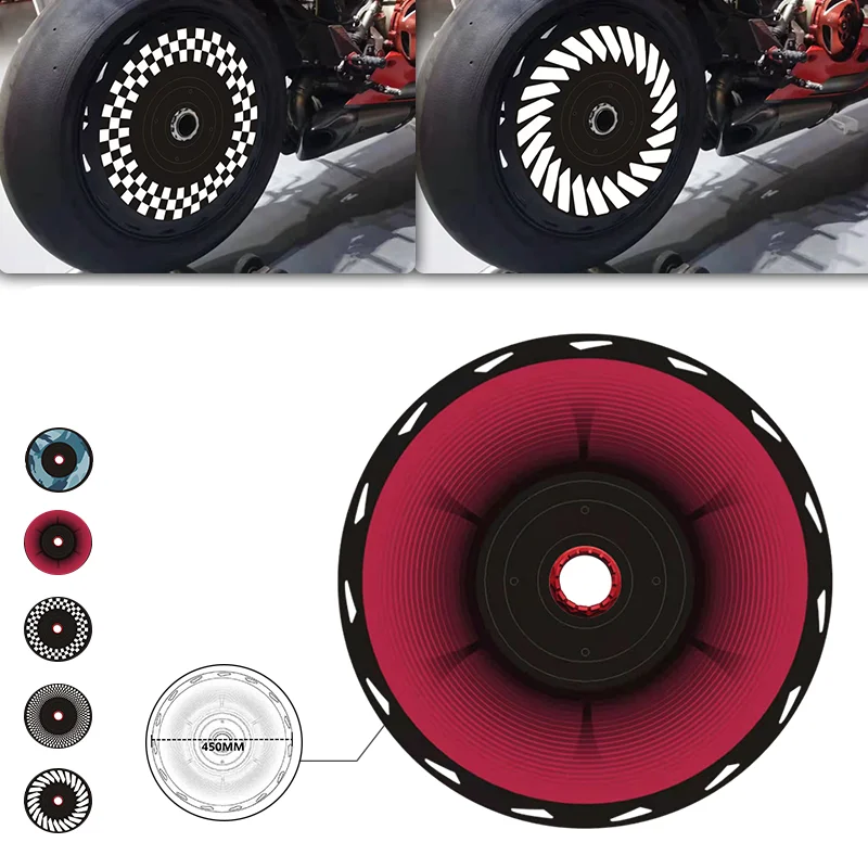 

For HYPERMOTARD 950 Hypermotard 950 RVE Hypermotard 950/RVE Modified Wheel Gear Protective Rear Gear Wheel Rim Cover Protection